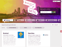 Tablet Screenshot of builtinmtl.com